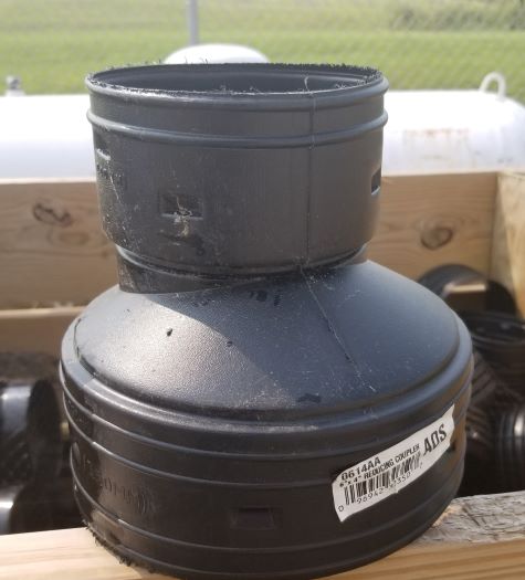 6" x 4" SNAP REDUCING COUPLER  - A.W. Graham Lumber LLC