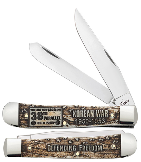CASE 22031 2-BLADE TRAPPER NATURAL BONE "KOREAN WAR" - A.W. Graham Lumber LLC