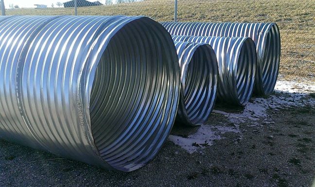 Main 1 - CULVERT GALV STEEL 16GA 24" x 20' -