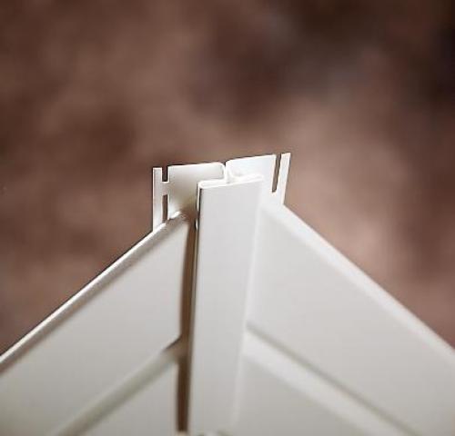 H-TRIM 1/2" VINYL WHITE - A.W. Graham Lumber LLC