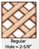 Main 2 - 4X8  TREATED WOOD LATTICE LIGHT
DUTY -