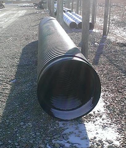 CULVERT PIPE PLASTIC DOUBLE WALL 18" x 20' - A.W. Graham Lumber LLC