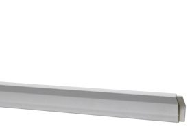 EASY TRACK RC1036 RAIL COVER
WHITE 35" PK/2 Can be cut and
painted to match your wall. Fits
between vertical panels. - A.W. Graham Lumber LLC