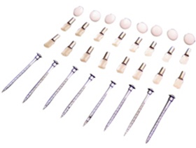EASY TRACK HARDWARE PACK - PINS, SCREWS, COVERS - A.W. Graham Lumber LLC