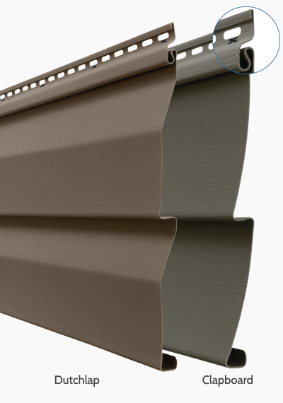 VINYL SIDING WOODSMAN SELECT DOUBLE 5 STRAIGHT WHITE  - A.W. Graham Lumber LLC