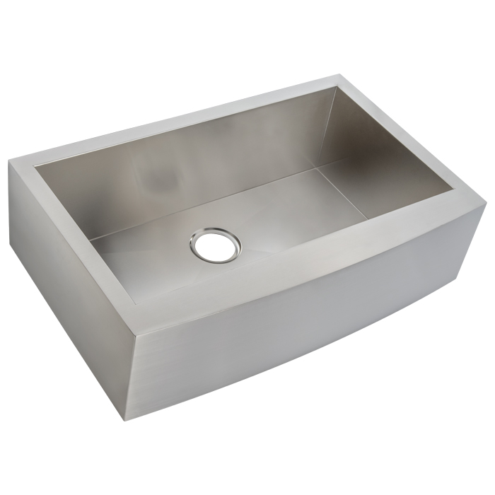 HYDROS FARMHOUSE KITCHEN SINK SINGLE BOWL STAINLESS STEEL - A.W. Graham Lumber LLC