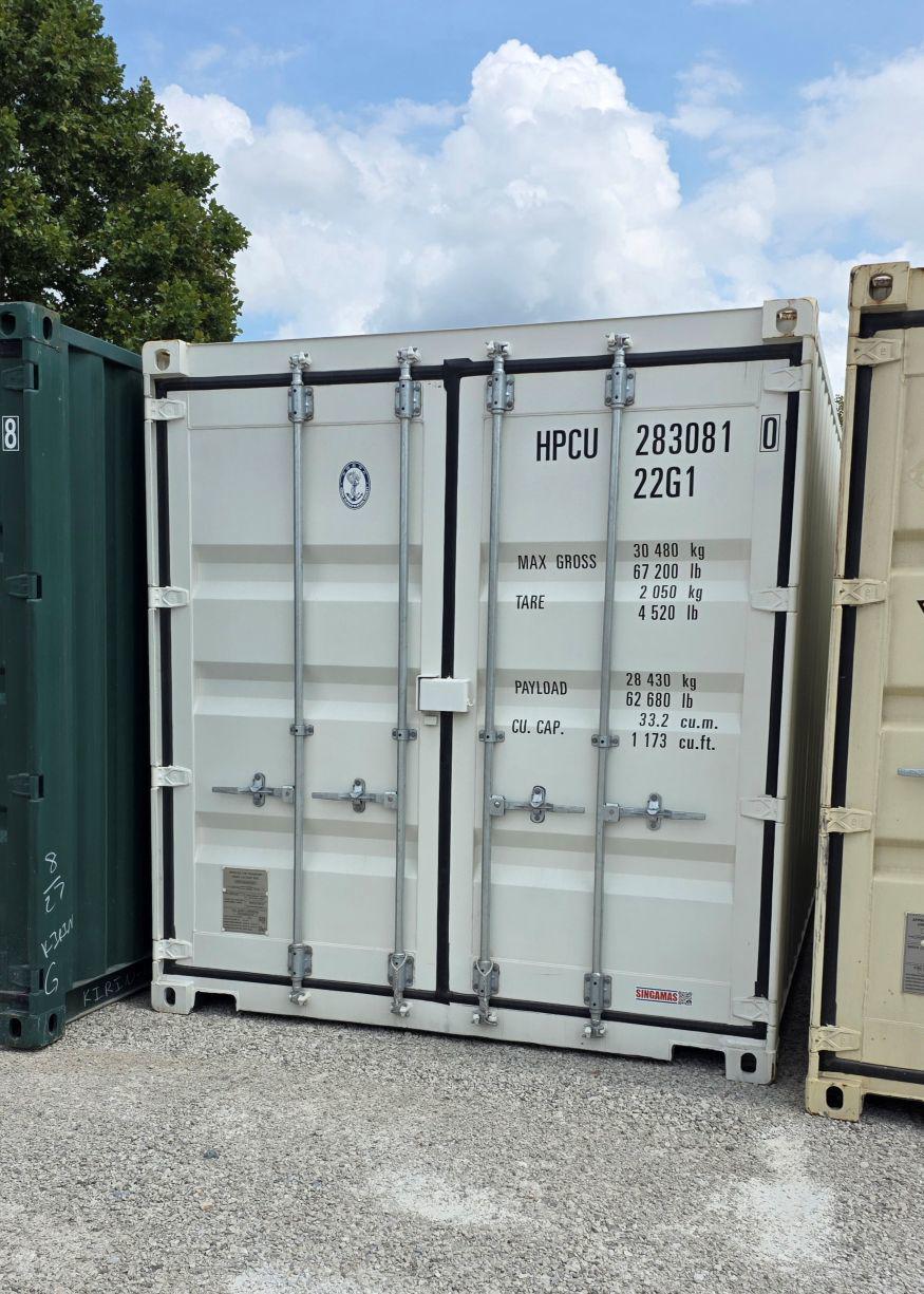 20' 1-TRIP CONTAINER 4-BAR WHITE - A.W. Graham Lumber LLC