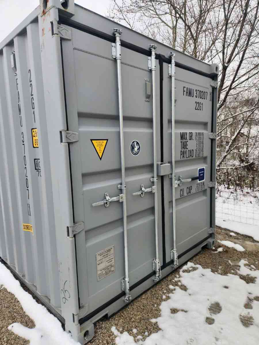 Main 3 - 20' 1-TRIP DOUBLE DOOR TRAFFIC GRAY -