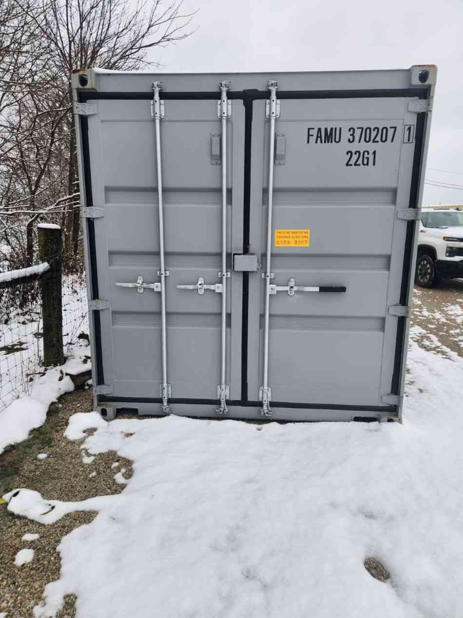 Main 2 - 20' 1-TRIP DOUBLE DOOR TRAFFIC GRAY -