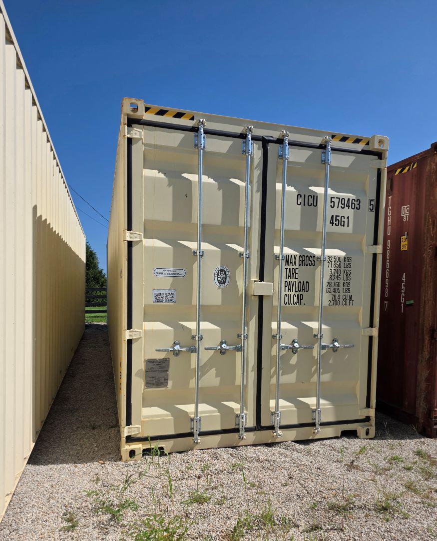 40' HI-CUBE 1-TRIP 4-BAR
COLOR: 1015 LT BEIGE - A.W. Graham Lumber LLC