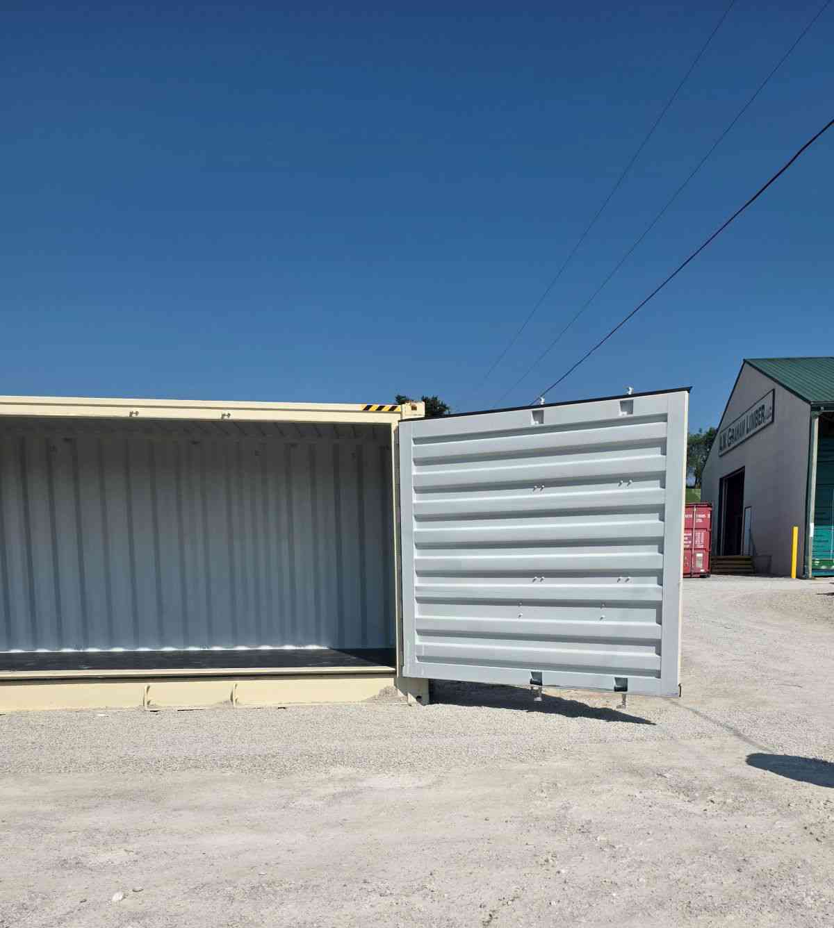 Main 4 - 40' HI-CUBE OPEN SIDE LT BEIGE -