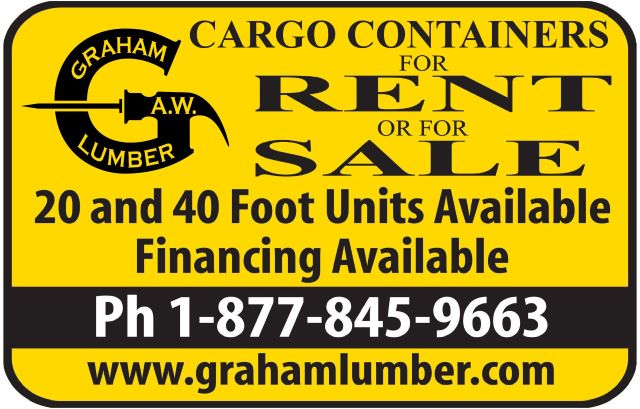 CARGO CONTAINERS - A.W. Graham Lumber LLC