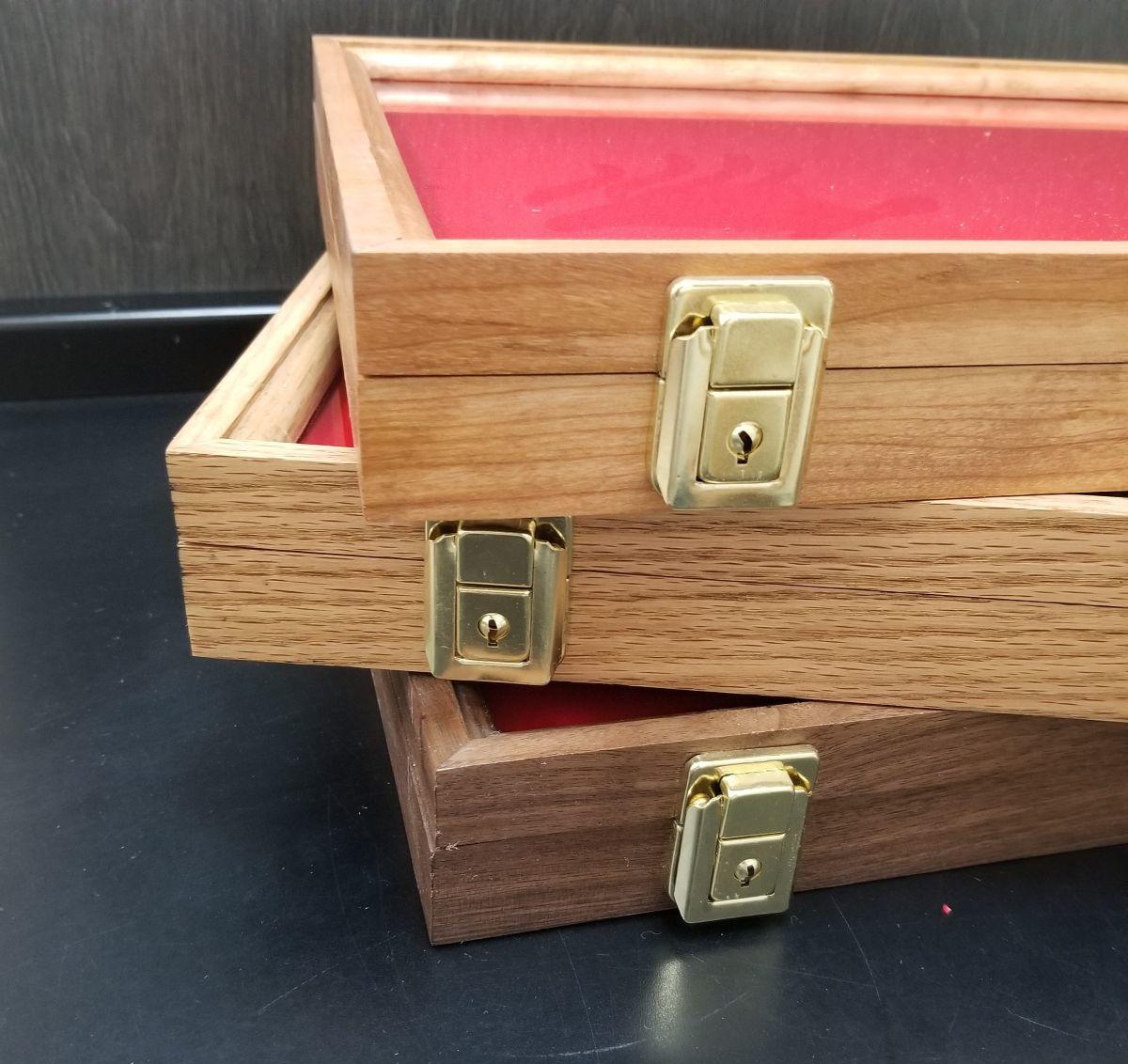 Main 2 - DISPLAY CASE 12" x 18" #504 OAK -