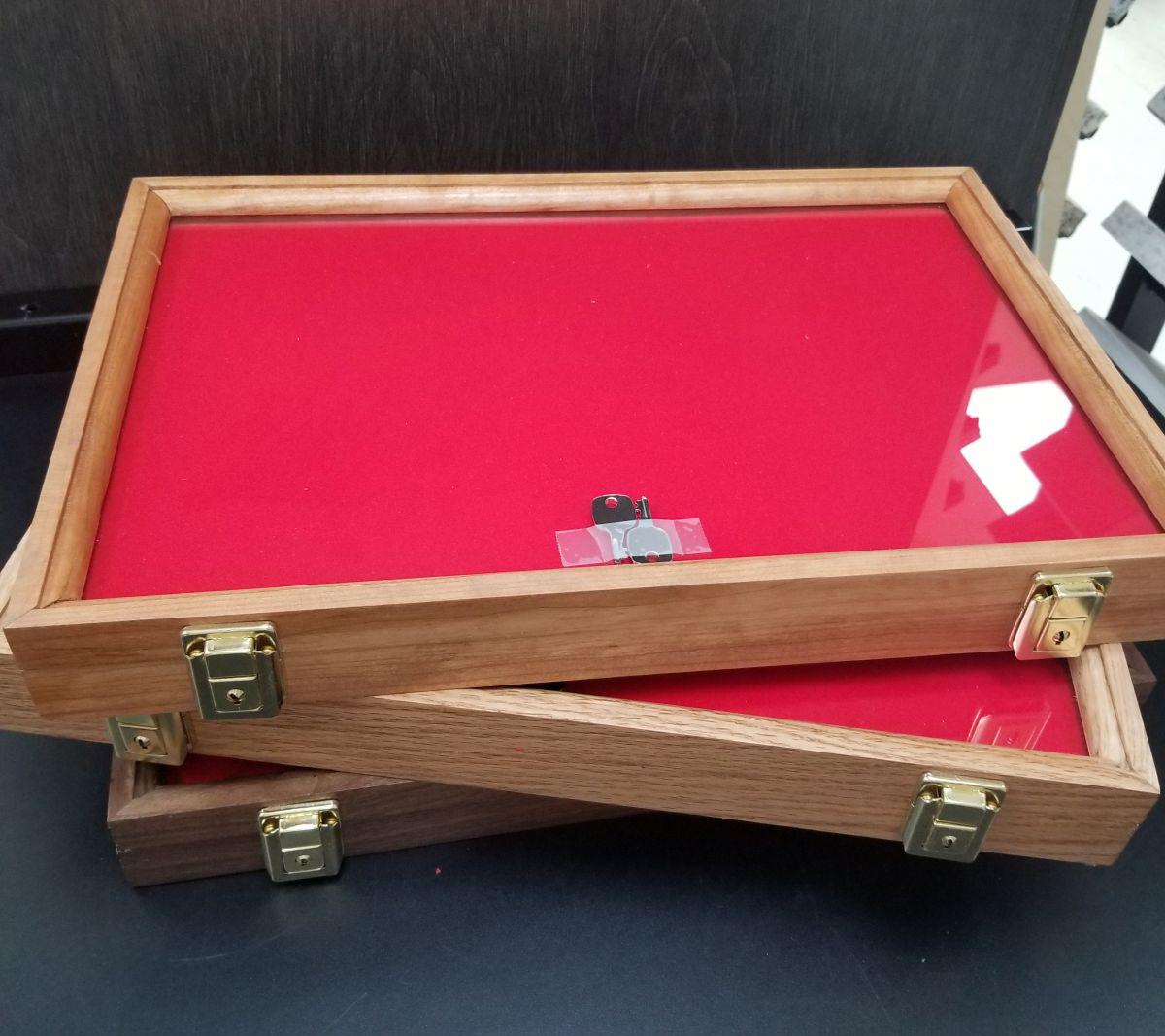 DISPLAY CASE 12" x 18" #503 WALNUT - A.W. Graham Lumber LLC