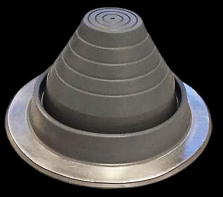 ROOF BOOT EPDM 1/4" - 5" ROUND BLACK  - A.W. Graham Lumber LLC
