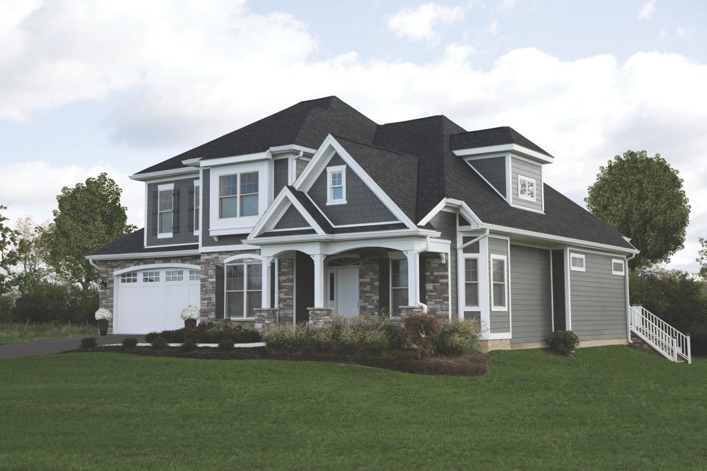 Main 3 - IKO CAMBRIDGE DIMENSIONAL SHINGLES DUAL BLACK -