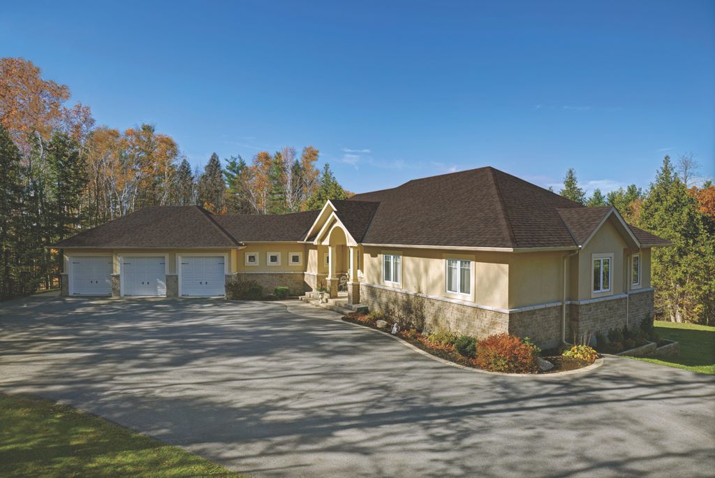 Main 2 - IKO CAMBRIDGE DIMENSIONAL SHINGLES DUAL BROWN  -