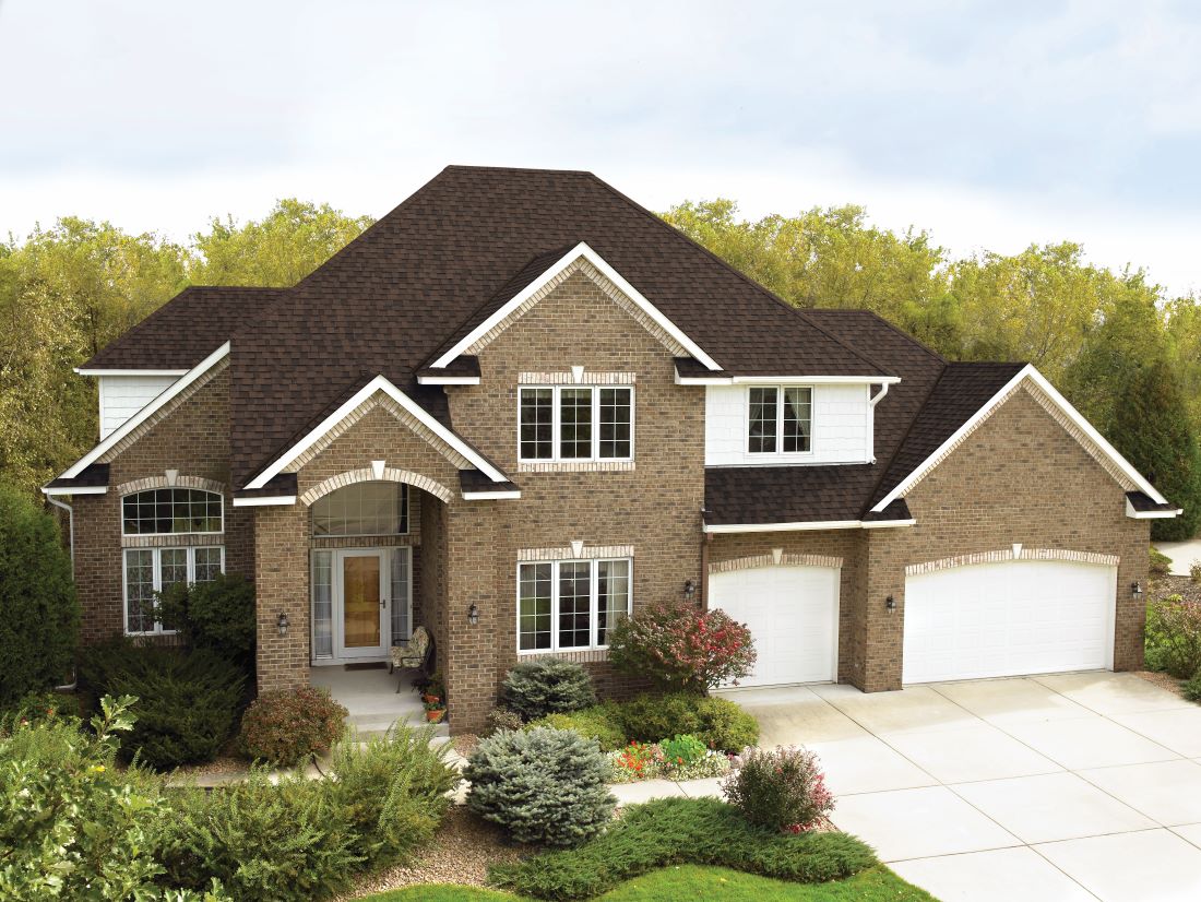 Main 3 - IKO CAMBRIDGE DIMENSIONAL SHINGLES DUAL BROWN  -