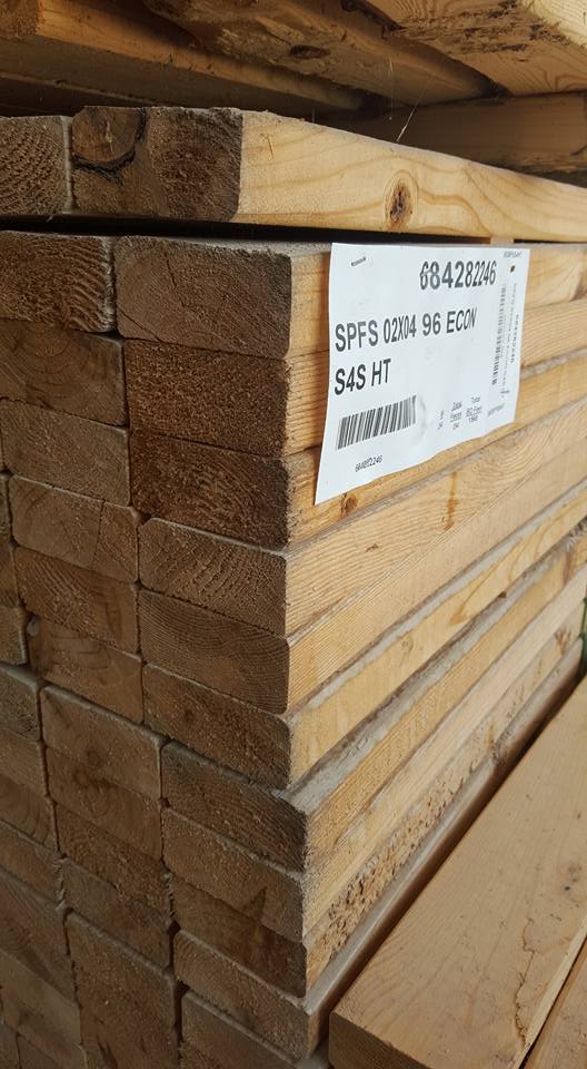 2x4 SPF ECONOMY  #3/4 MIX SYP 92" - 96"  - A.W. Graham Lumber LLC