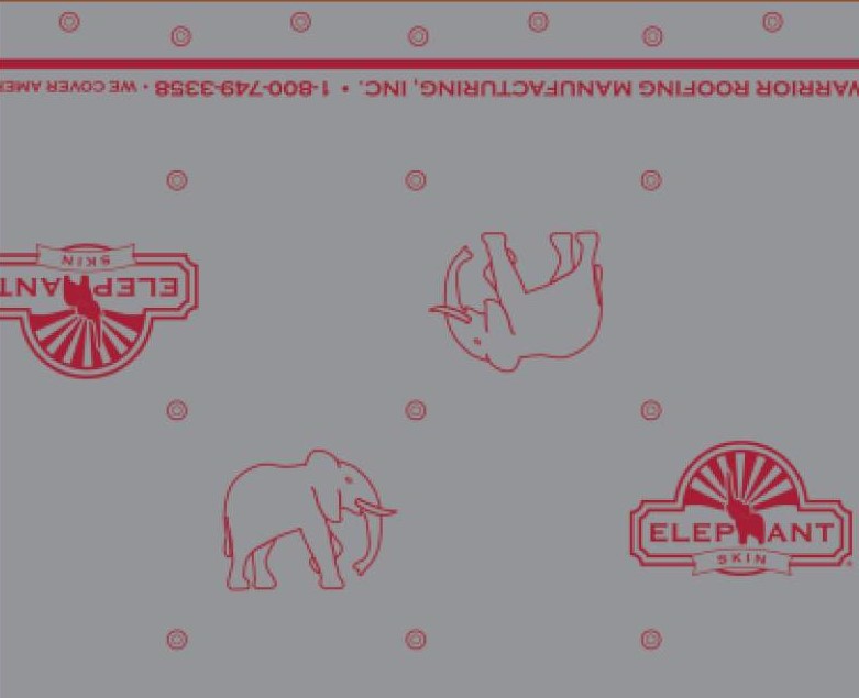 ELEPHANT SKIN SYNTHETIC ROOFING
UNDERLAYMENT 48" x 250' 10sq Per
Roll - A.W. Graham Lumber LLC