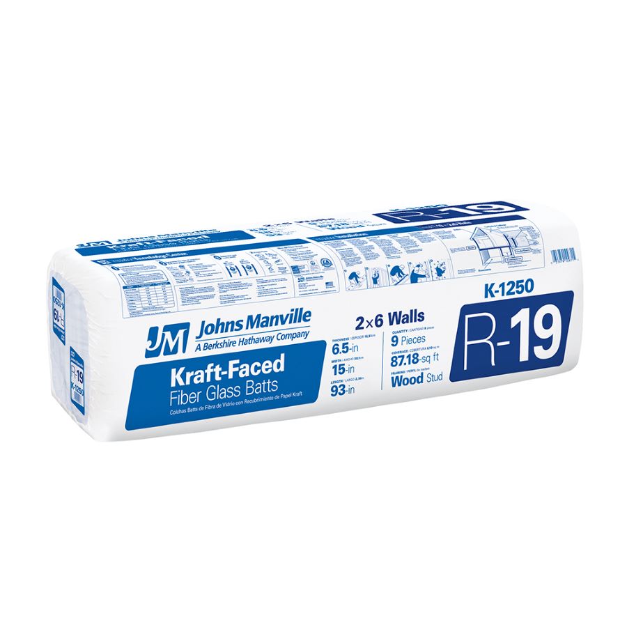 JM K1250 R19 6.5" x 15" x 93"
FACED BATT 87.18 SQ FT 9PCS/BDL
JM #K1250
UPC: - A.W. Graham Lumber LLC