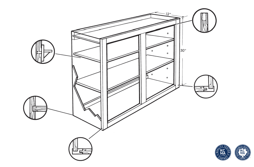 Main 2 - KITCHEN KOMPACT KITCHEN CABINETS WARMWOOD -
