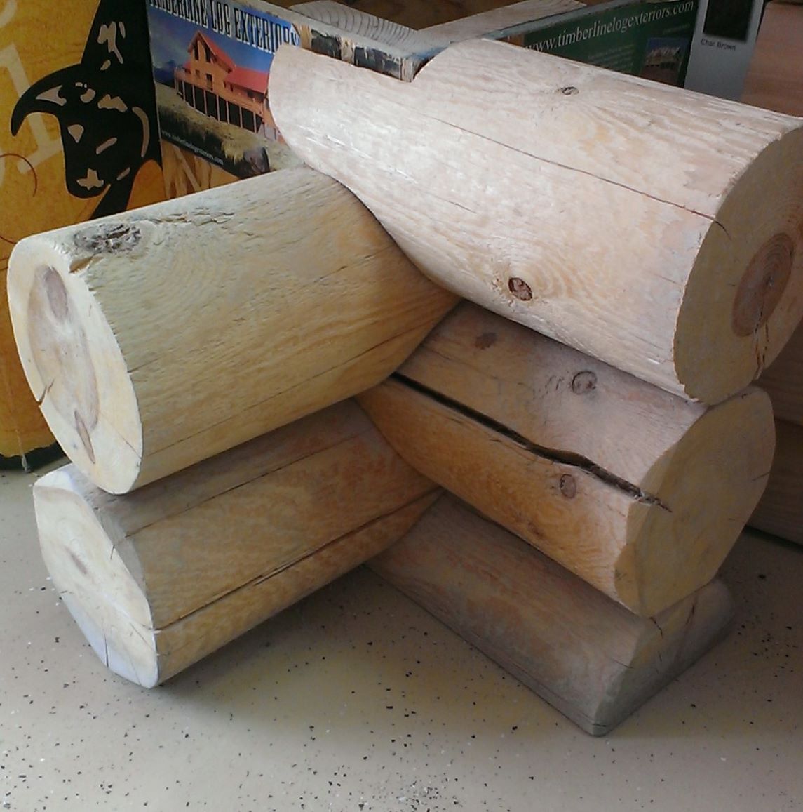 LOG CABIN SIDING CORNERS - A.W. Graham Lumber LLC