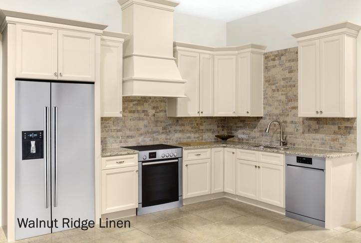 Main 5 - WALNUT RIDGE KITCHEN CABINETS LINEN -