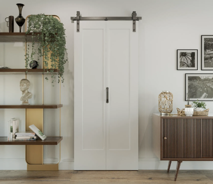 LINCOLN PARK 1-PANEL BIFOLD BARN DOOR KIT - A.W. Graham Lumber LLC