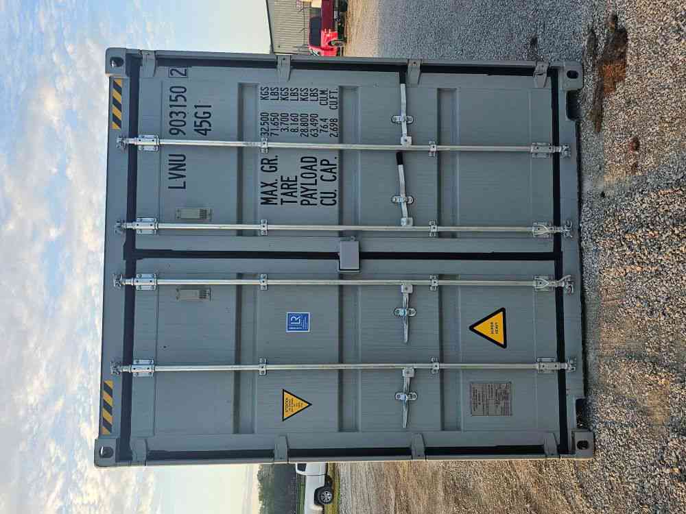 40' HI-CUBE 9'6" 1-TRIP GRAY *DENTED* - A.W. Graham Lumber LLC