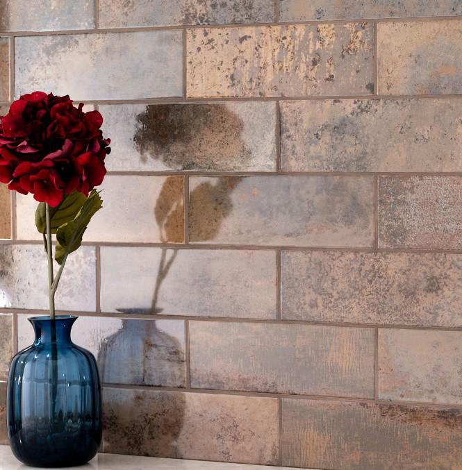 MSI CERAMIC SUBWAY TILE MARZA RUST 4x12 - A.W. Graham Lumber LLC