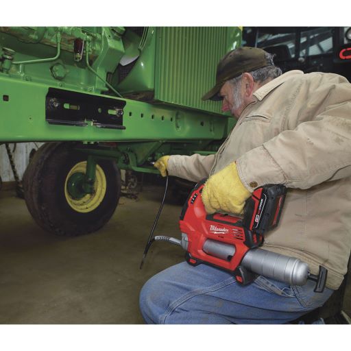 Main 4 - MILWAUKEE 2646-21CT 18V 2 SPEED GREASE GUN KIT -
