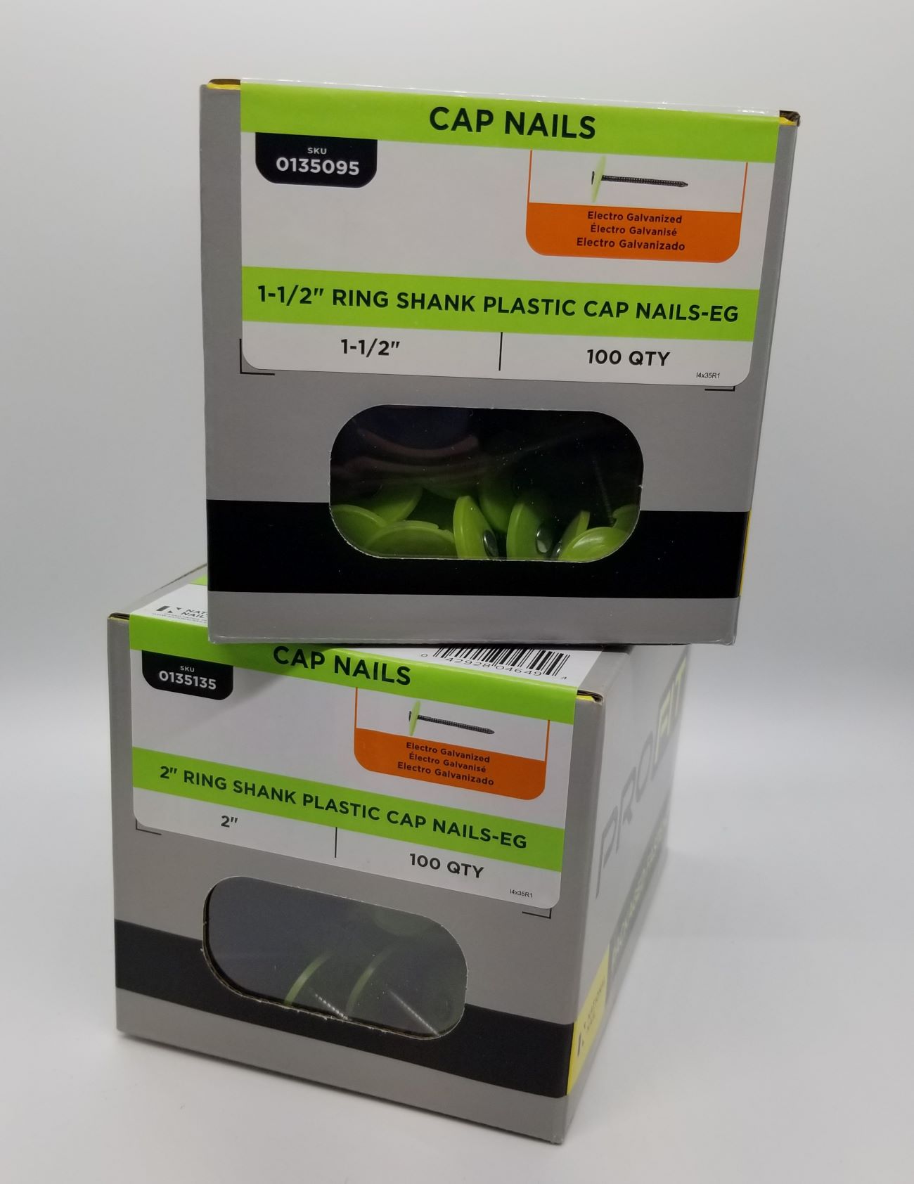 PLASTIC CAP NAILS - A.W. Graham Lumber LLC