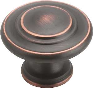 Main 1 - AMEROCK BP15862ORB 1-3/4" 3-RING
ORB CABINET KNOB -