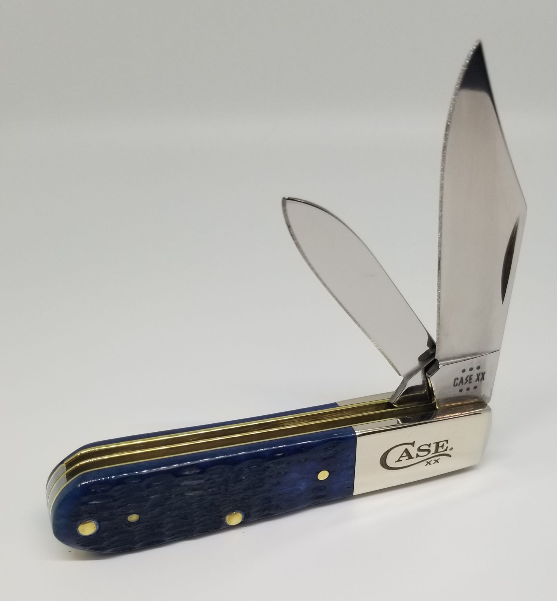CASE 06894 2-BLADE BARLOW NAVY BLUE ROGERS JIG BONE - A.W. Graham Lumber LLC