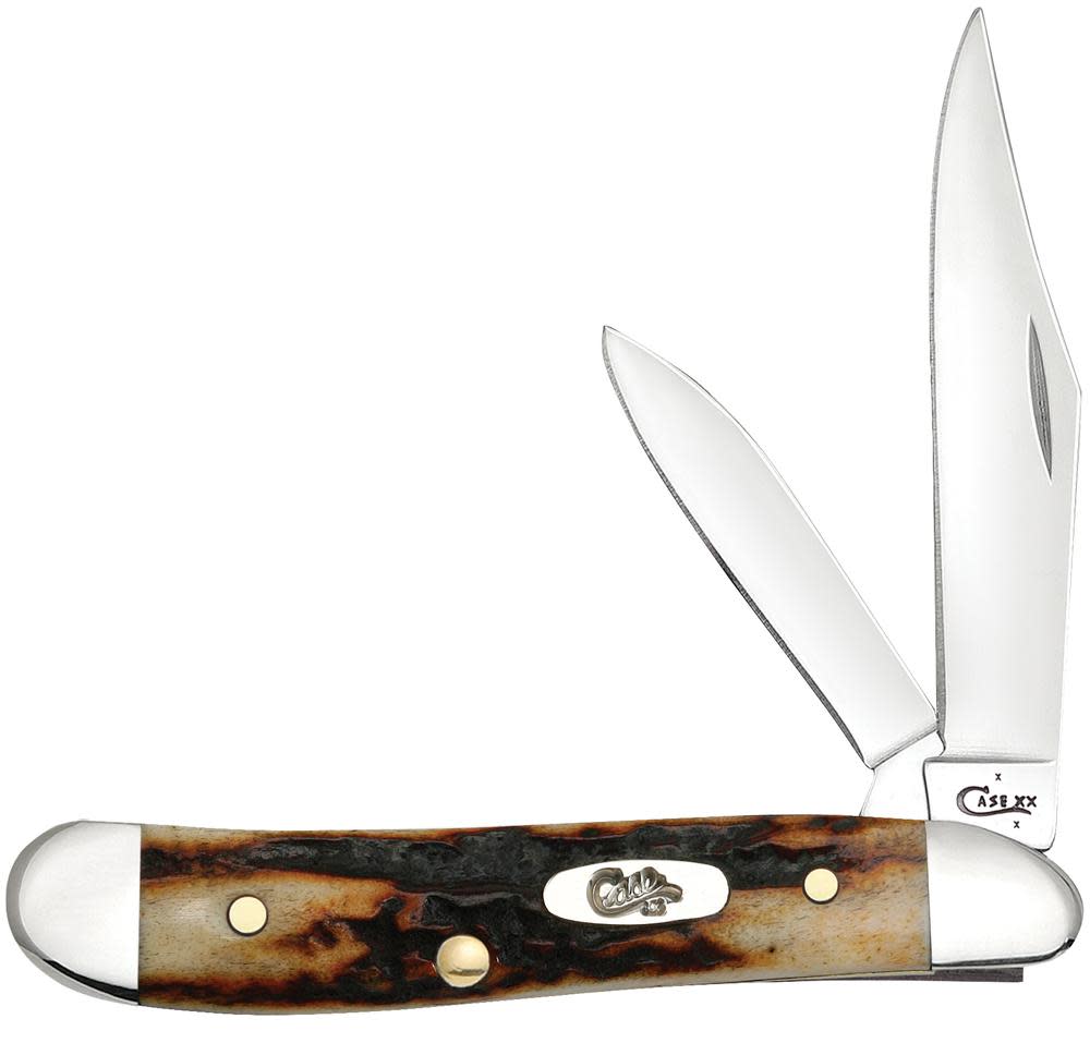 CASE 09443 2-BLADE PEANUT RED STAG - A.W. Graham Lumber LLC