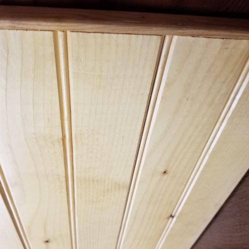 1X6-16' BEADED CEILING/PATTERN
122 #2 EURO SPRUCE KNOTTY PINE - A.W. Graham Lumber LLC