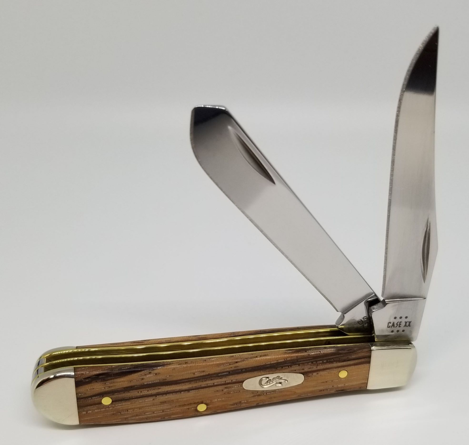 CASE 25142 2-BLADE MINI TRAPPER NAT ZEBRAWOOD  - A.W. Graham Lumber LLC
