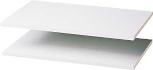 EASY TRACK RS1423 SHELVES WHITE 24" x 14" PK/2 - A.W. Graham Lumber LLC