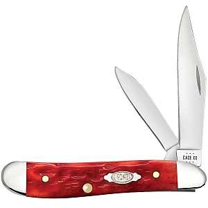 CASE 31948 2-BLADE PEANUT DARK RED PEACH SEED JIG BONE - A.W. Graham Lumber LLC