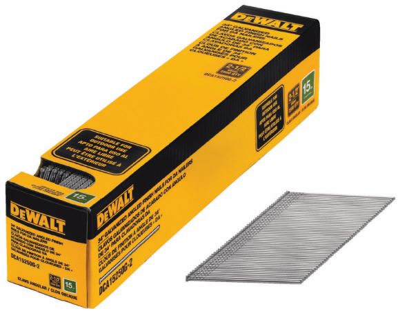 Main 1 - DEWALT 2-1/2" FINISH NAIL GALV 15GA BX/2500 -