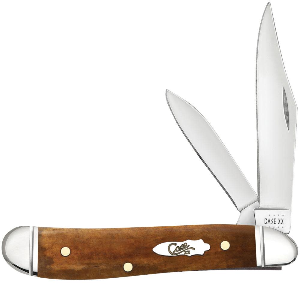 CASE 58201 2-BLADE PEANUT SM ANTIQUE BONE  - A.W. Graham Lumber LLC