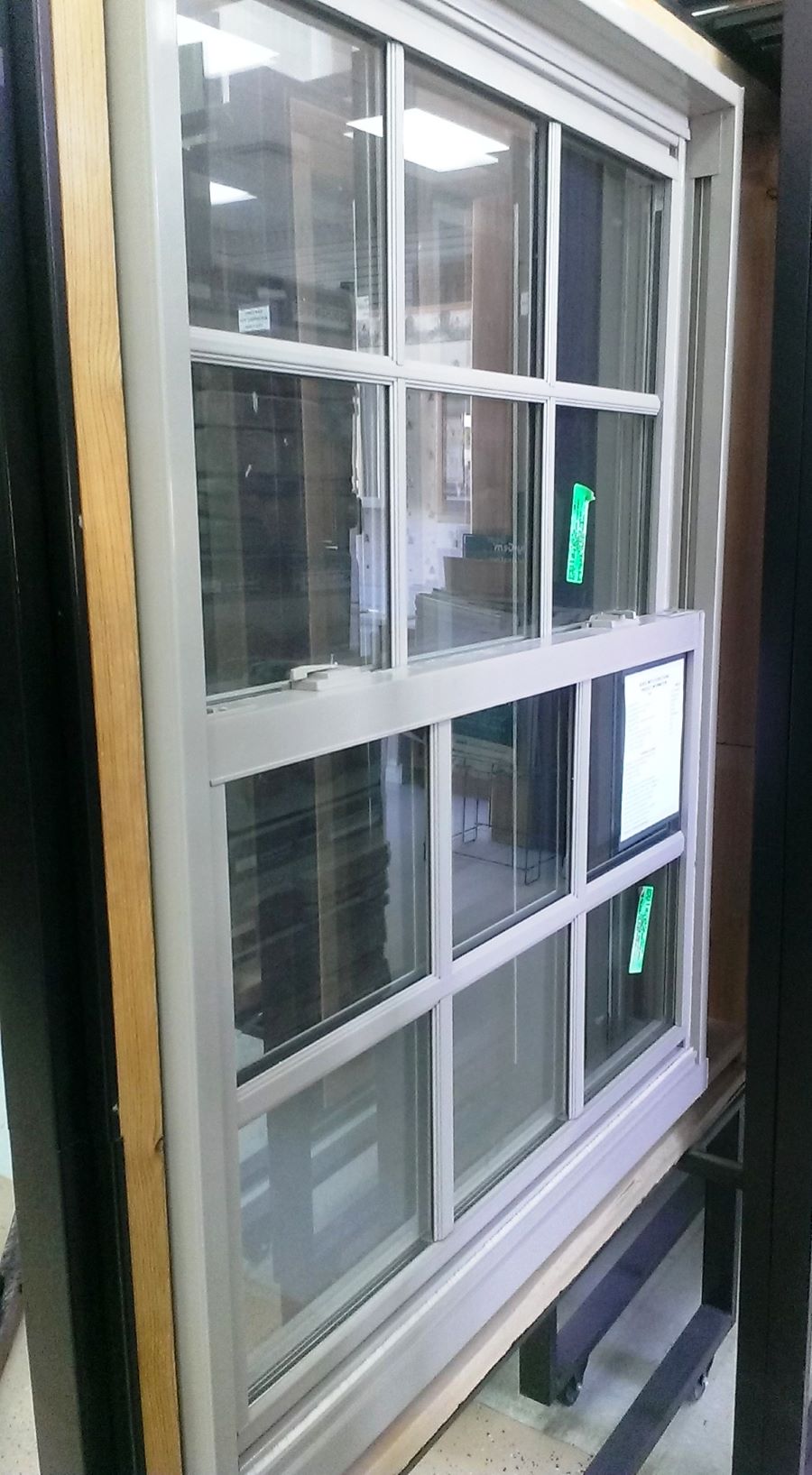 #8010 2/0 x 3/0 DOUBLE HUNG WINDOW COLONIAL LITE WHITE - A.W. Graham Lumber LLC