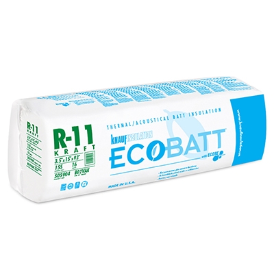 KNAUF R11 (3-1/2") 15" x 93" FACED BATT  - A.W. Graham Lumber LLC