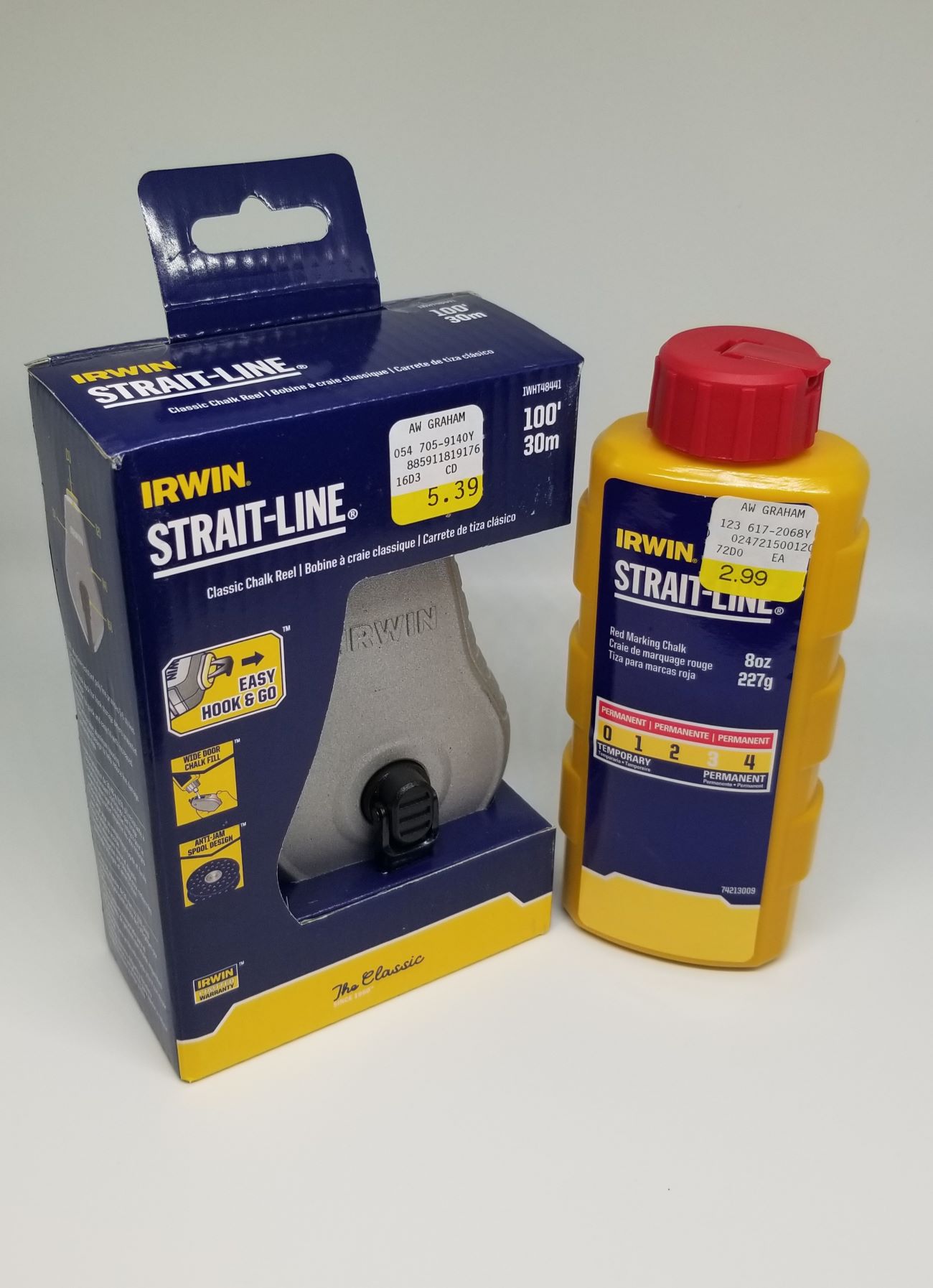 CHALK LINE & REELS - A.W. Graham Lumber LLC