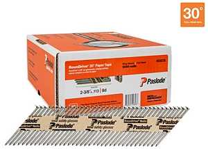 Main 2 - PASLODE 2-3/8" x .113 30 DEG ROUND BRIGHT RS FRAMING NAIL BX/5000 -