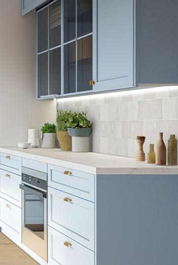 Main 4 - RENZO CERAMIC WALL TILE DOVE 5x5  -