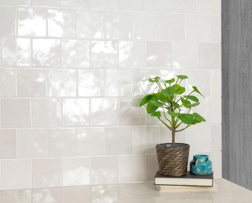 RENZO CERAMIC WALL TILE DOVE 5x5  - A.W. Graham Lumber LLC