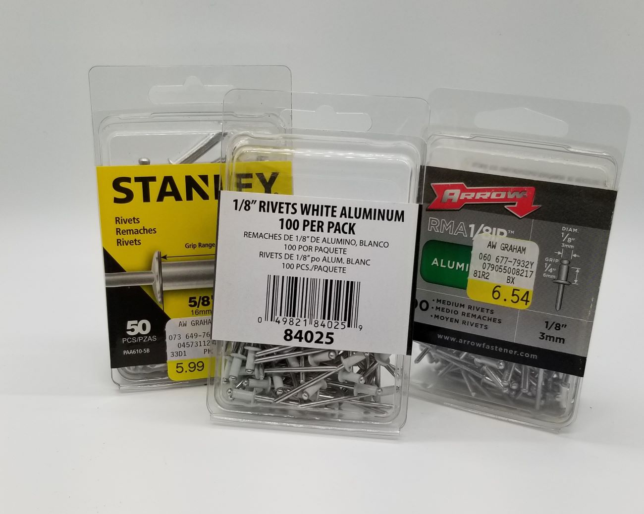 RIVETS - A.W. Graham Lumber LLC