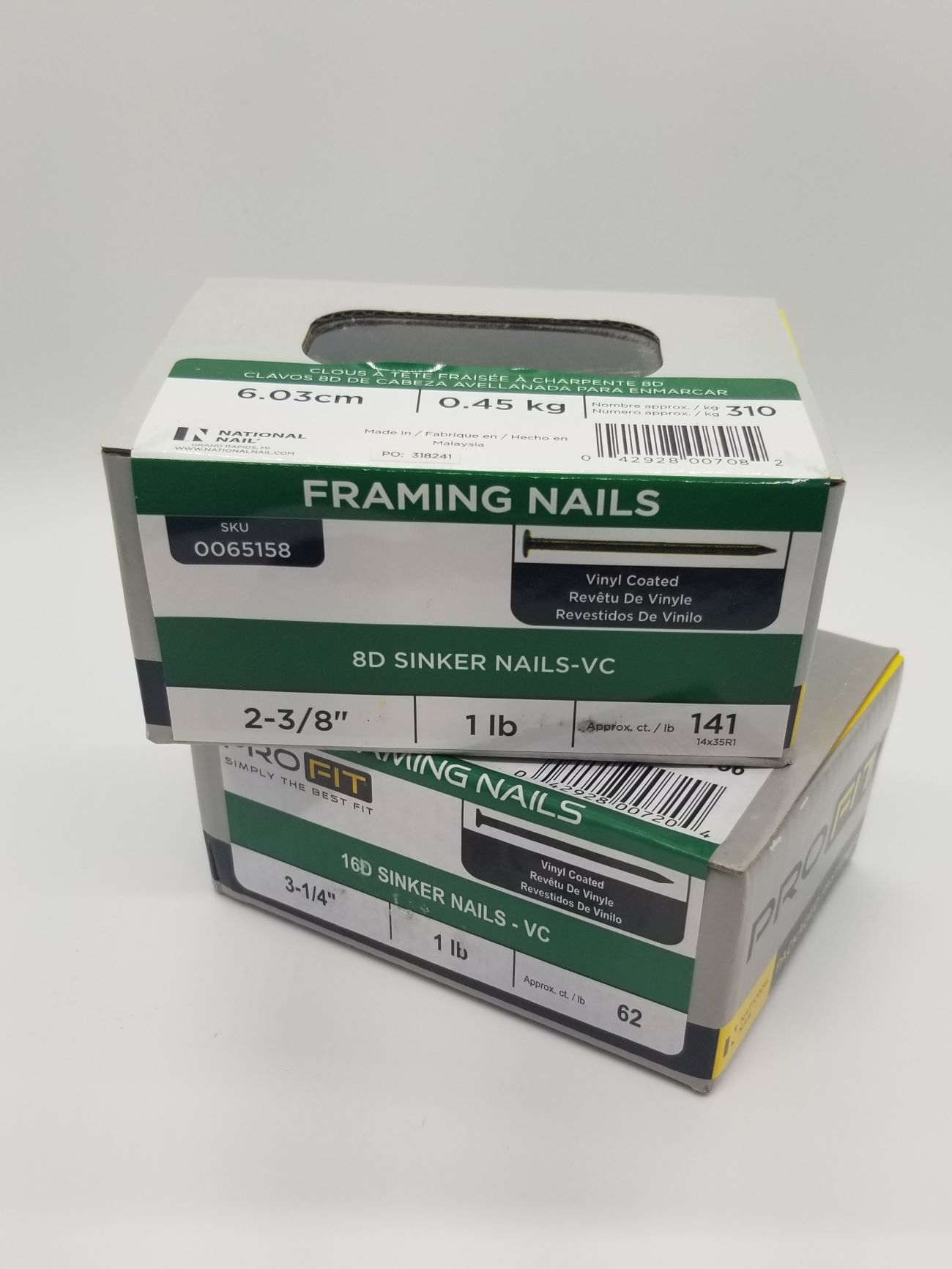 SINKER NAILS - A.W. Graham Lumber LLC